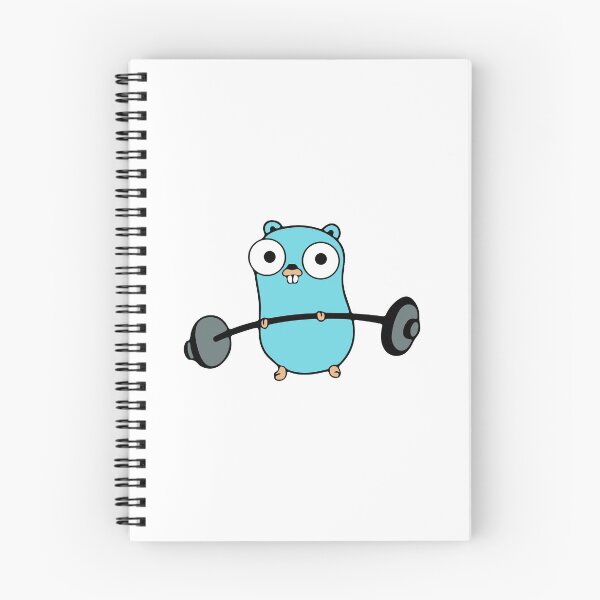 Item preview, Golang Gopher  Go Workout designed and sold by THEMADBRUSH.