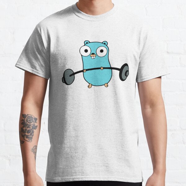 Golang Gopher  Go Workout Classic T-Shirt