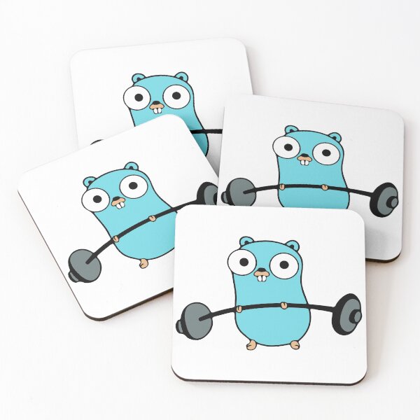 Item preview, Golang Gopher  Go Workout designed and sold by THEMADBRUSH.