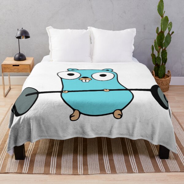 Item preview, Golang Gopher  Go Workout designed and sold by THEMADBRUSH.