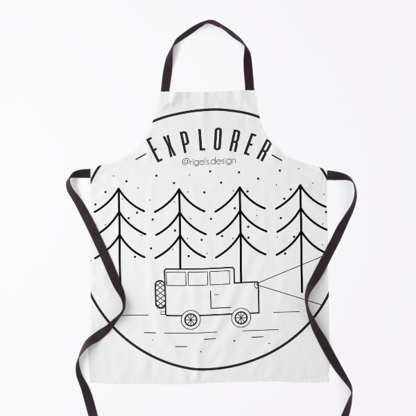 Item preview, Explorer - Explore the Great Outdoors - Hike - Line Art Badge designed and sold by Rigel Bergonio.