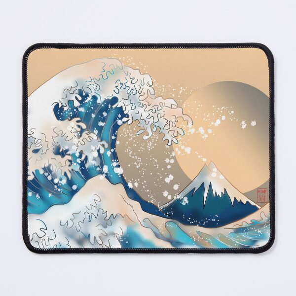 Item preview, Great Wave off Kanazawa with Mount Fuji designed and sold by CuisineCat.