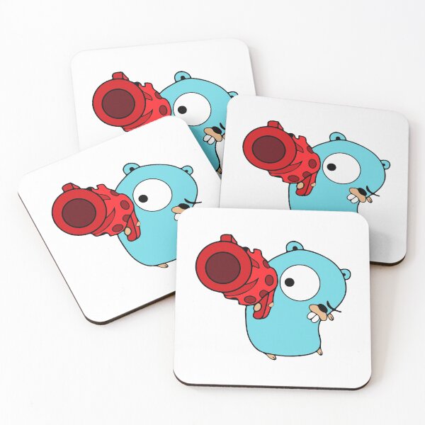 Item preview, Golang Gopher Go Shoot designed and sold by THEMADBRUSH.
