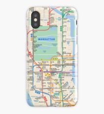 MTA Subway Map New York Manhattan Phone Case iPhone Case