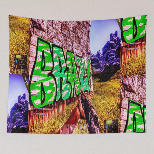 Item preview, Graffiti - Brazz - "Green N Black" "Piece" Edition #1 (RUST) designed and sold by Brazz Official.