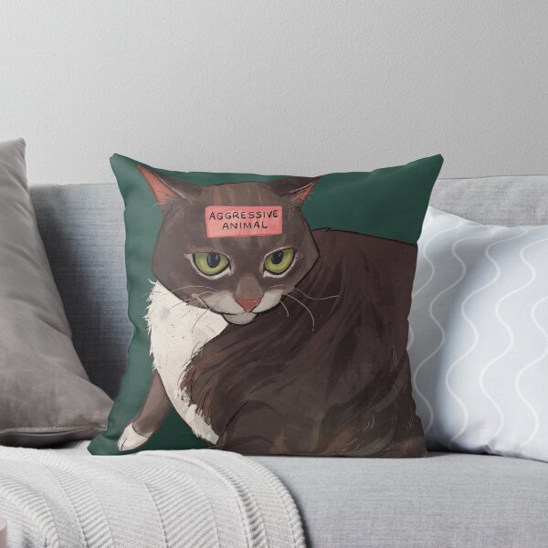 Item preview, Aggressive Animal (Cat) designed and sold by gristiannn.