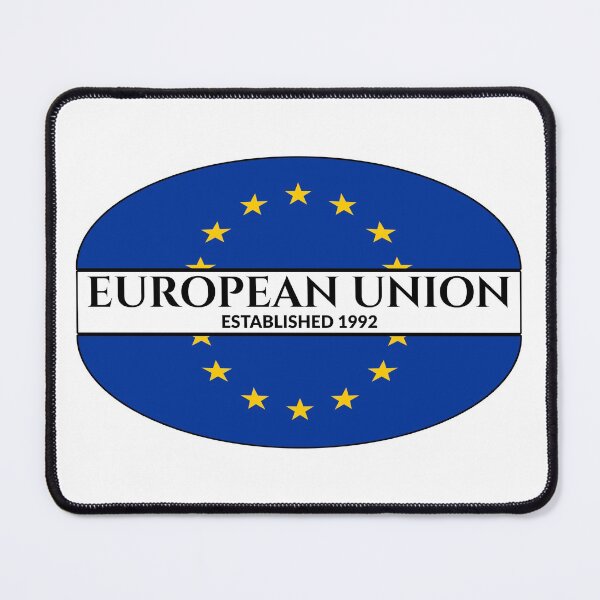 Item preview, European Union Established 1992 EU Flag designed and sold by Worldesigns by Artsiren.