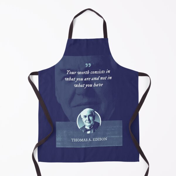 Item preview, Thomas Alva Edison - Your worth consists in what you are and not in what you have designed and sold by Syahrasi.