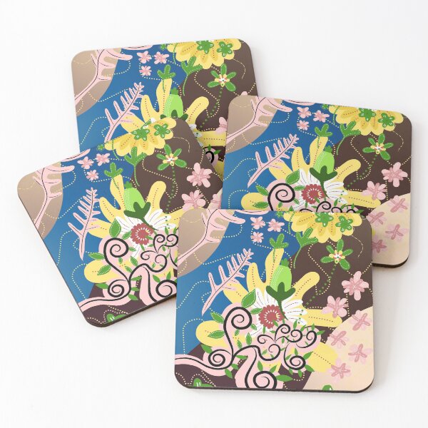 Item preview, Floral Fantasy V6RC Tropica with gradient variation designed and sold by R4CProject.