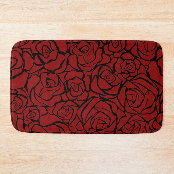 Item preview, Red roses pattern designed and sold by cutecrazytshirt.