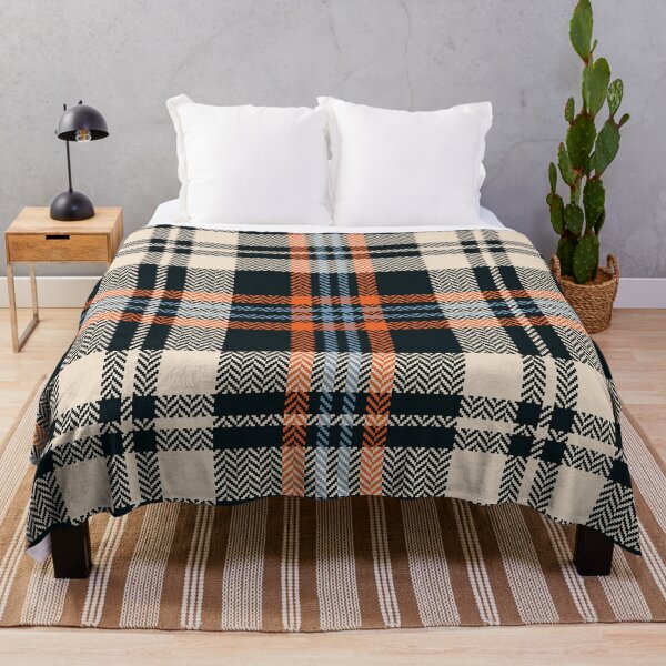 Artikelvorschau, Burnt Orange Vintage Tartan entworfen und verkauft von cadinera.