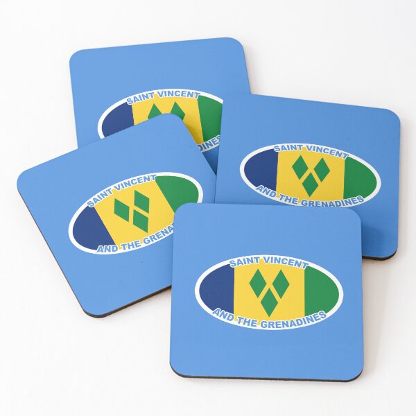 Item preview, SAINT VINCENT and the GRENADINES Flag, Gifts, Masks, Stickers & Products (GF) designed and sold by mpodger.