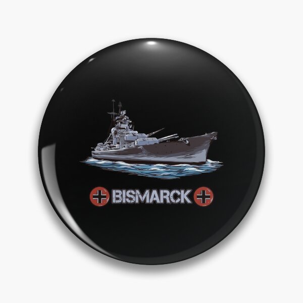 Item preview, Vintage World War 2 German Navy Otto Von Bismarck Battleship designed and sold by wardorion9.