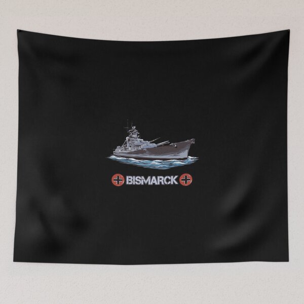 Item preview, Vintage World War 2 German Navy Otto Von Bismarck Battleship designed and sold by wardorion9.