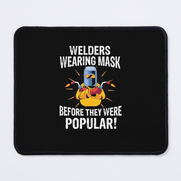 Item preview, Welders wearing mask before they were popular Funny Welder Club designed and sold by patroart.