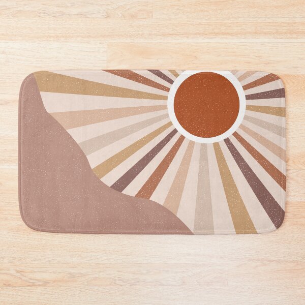 Item preview, Sunrise - Mid century art designed and sold by SKdarealshop.