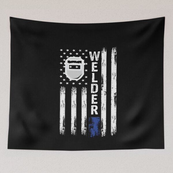 Item preview, welder American flag Funny Welder Club designed and sold by patroart.