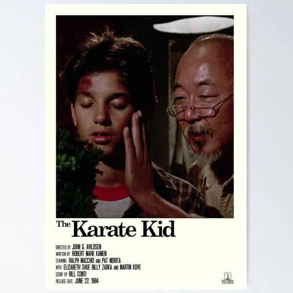 Aperçu de l'œuvre The Karate Kid - Fan de "Trust" Poster créée et vendue par juliacoolia.