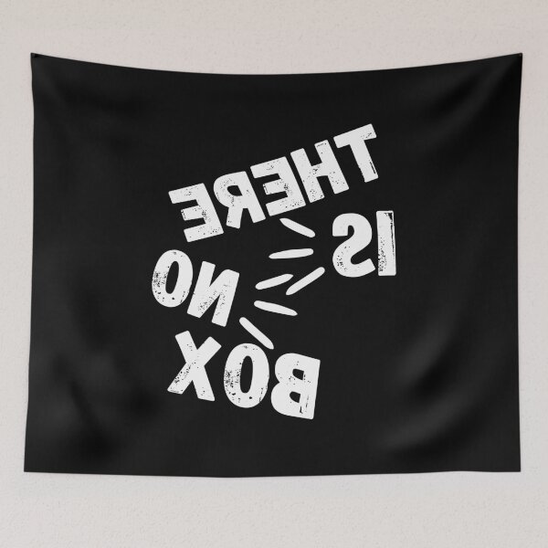 Item preview, Backwards Letter There Is No Box, Vintage Grunge designed and sold by ACC .