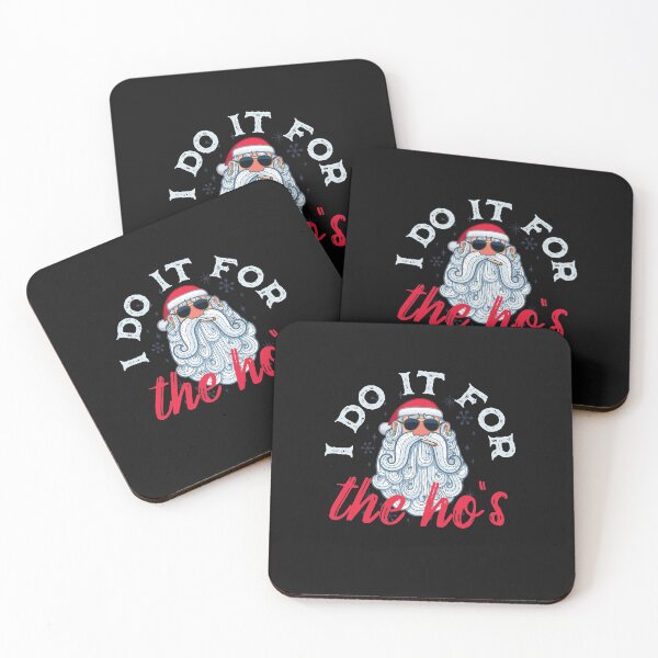 Item preview, I do it for the Ho's - Funny Santa Pun designed and sold by Click-Like.