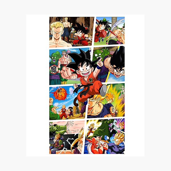 DBZ Goku Super Saiyan Photographic Print for Sale by Desire-inspire