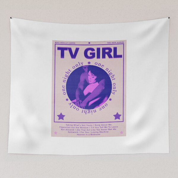 Item preview, TV Girl Who Really Cares designed and sold by lgsketches.