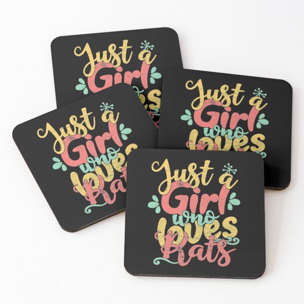 Item preview, Just A Girl Who Loves Rats product designed and sold by theodoros20.