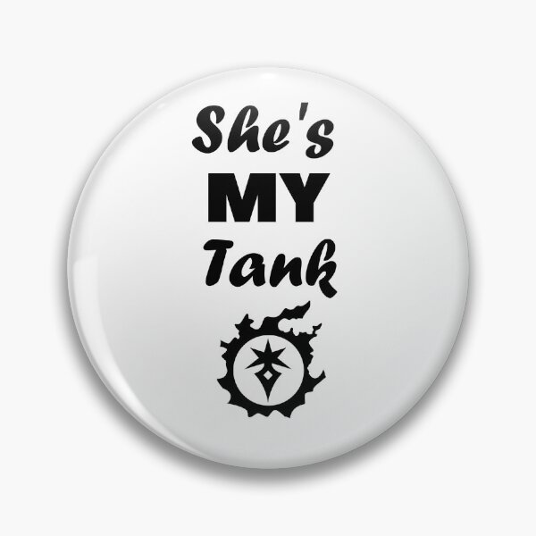 Item preview, FFXIV She's My Tank - Dark Knight DRK designed and sold by GingerCatGifts.