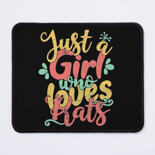 Item preview, Just A Girl Who Loves Rats product designed and sold by theodoros20.