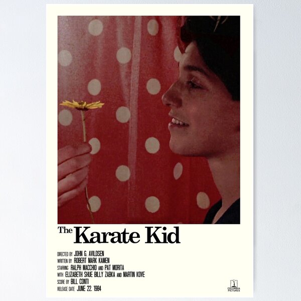Aperçu de l'œuvre Le Karaté Kid - Fan de "Danse" Poster créée et vendue par juliacoolia.