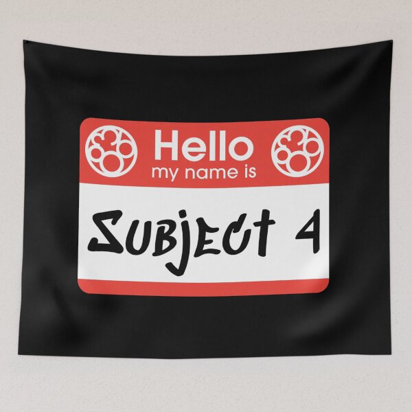 Item preview,  my name is Subject 4 863 design version 2 designed and sold by YOStudios.