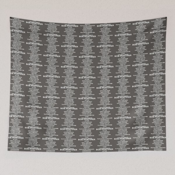 Item preview, Bob Mortimer_x27_s Jobs - White Version   designed and sold by DarodeTees.