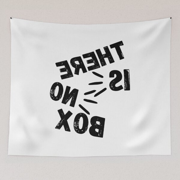 Item preview, Backwards Letter There Is No Box, Vintage Grunge designed and sold by ACC .