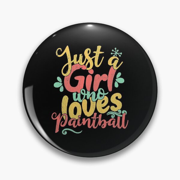 Item preview, Just A Girl Who Loves Paintball Gift product designed and sold by theodoros20.