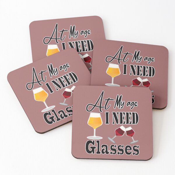 Item preview, At my age i need glasses designed and sold by MJayDesign.
