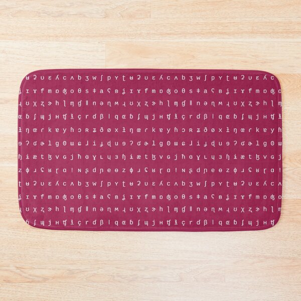 Item preview, IPA raspberry and white range designed and sold by Lingthusiasm.