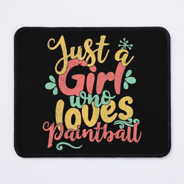 Item preview, Just A Girl Who Loves Paintball Gift product designed and sold by theodoros20.
