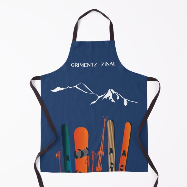 Item preview, Grimentz Zinal ski Zinalrothorn Weisshorn by leewarddesign designed and sold by leewarddesign.