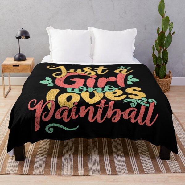 Item preview, Just A Girl Who Loves Paintball Gift product designed and sold by theodoros20.