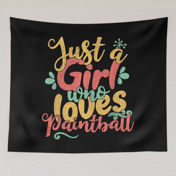 Item preview, Just A Girl Who Loves Paintball Gift product designed and sold by theodoros20.