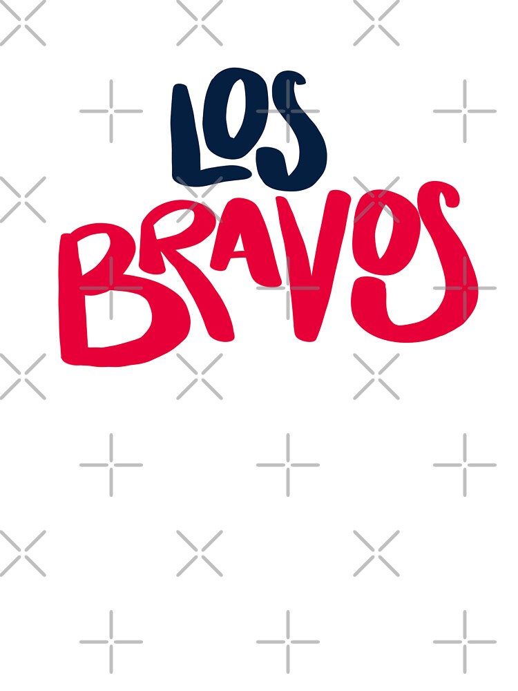 Atlanta Braves Jorge Soler Los Bravos World Series Red PRINTED