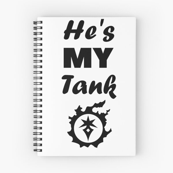 Item preview, FFXIV He's My Tank - Dark Knight DRK designed and sold by GingerCatGifts.