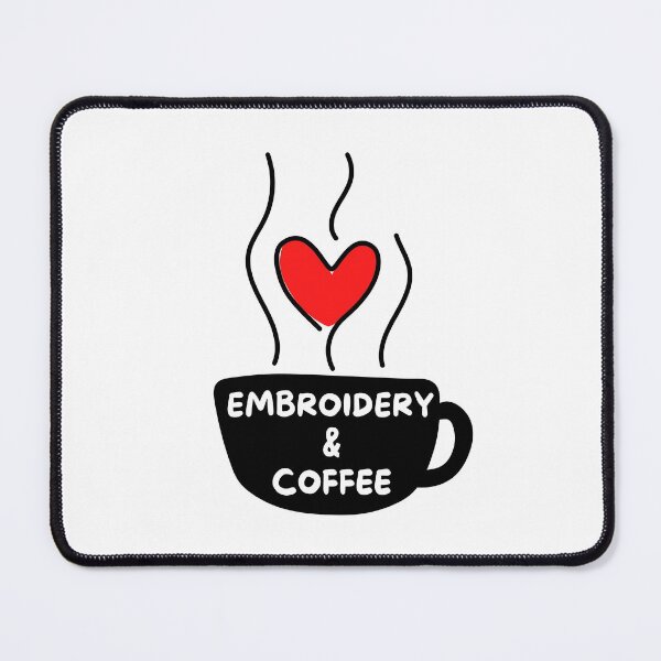 Item preview, Embroidery & coffee designed and sold by TheGreenGoat.