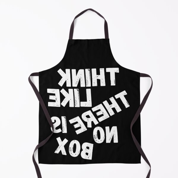 Item preview, Backwards Letter Think Like There Is No Box, Vintage Grunge designed and sold by ACC .