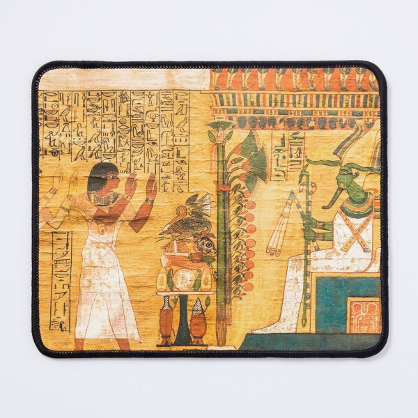 Item preview, Ancient Egyptian papyrus with hieroglyphic. Antique manuscript. designed and sold by Paolo Modena Photography - Fine Italian Art.