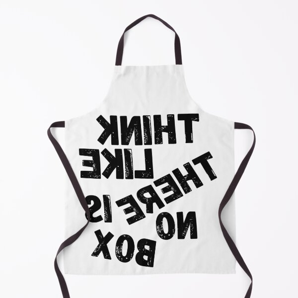 Item preview, Backwards Letter Think Like There Is No Box, Vintage Grunge designed and sold by ACC .