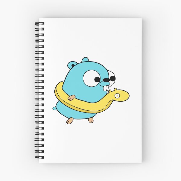 Item preview, Golang Gopher Go Swim designed and sold by THEMADBRUSH.