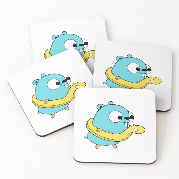 Item preview, Golang Gopher Go Swim designed and sold by THEMADBRUSH.