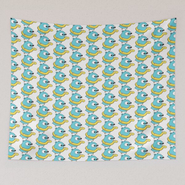 Item preview, Golang Gopher Go Swim designed and sold by THEMADBRUSH.