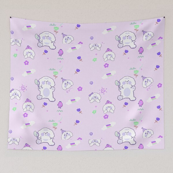 Item preview, cute puppy dog doodle champion pattern design designed and sold by Harshler-Art.